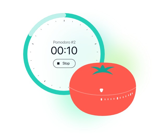 pomodoro timer - good writing habits
